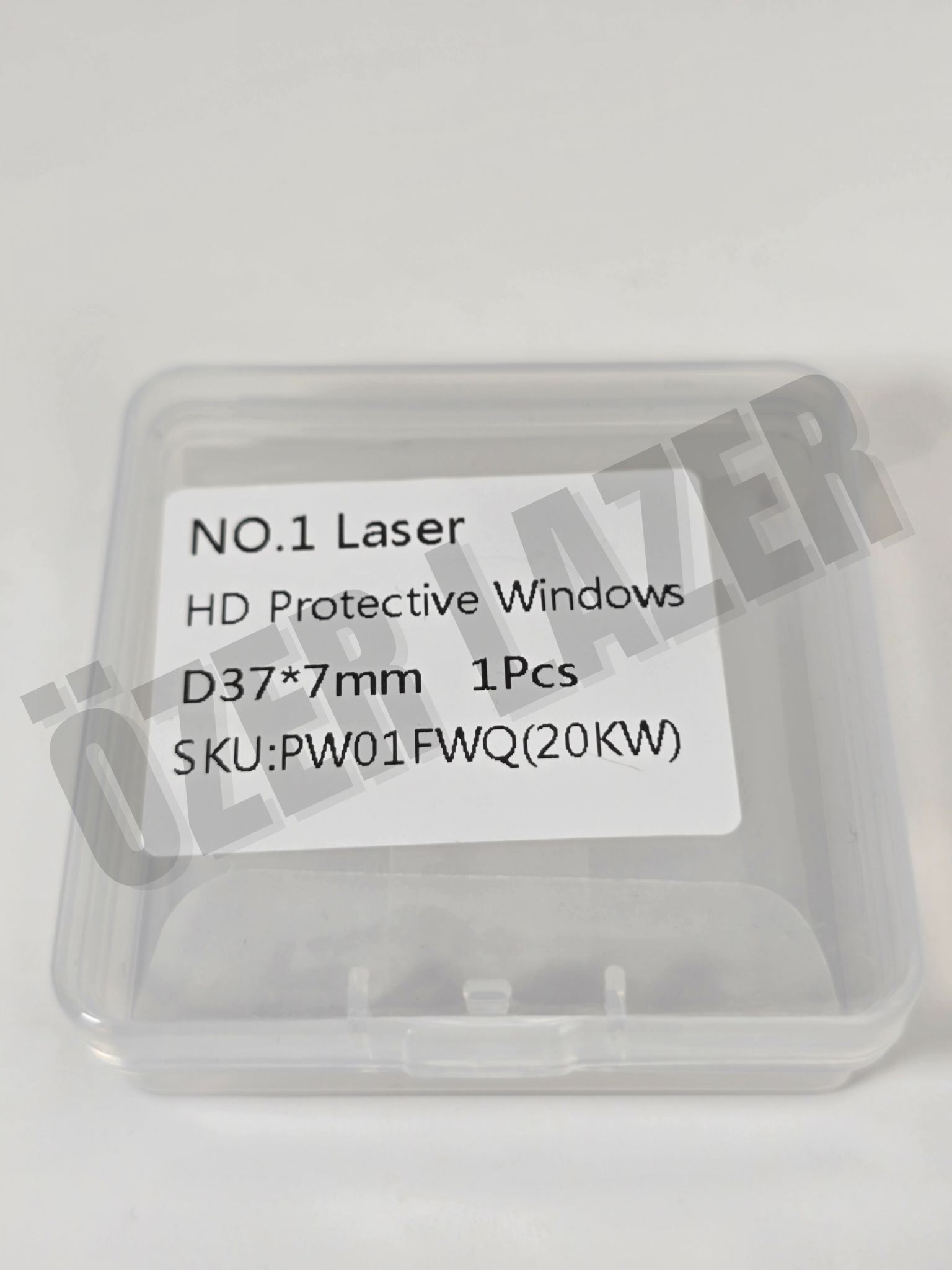 Lazer Alt Koruma Camı D37*7mm 20kw