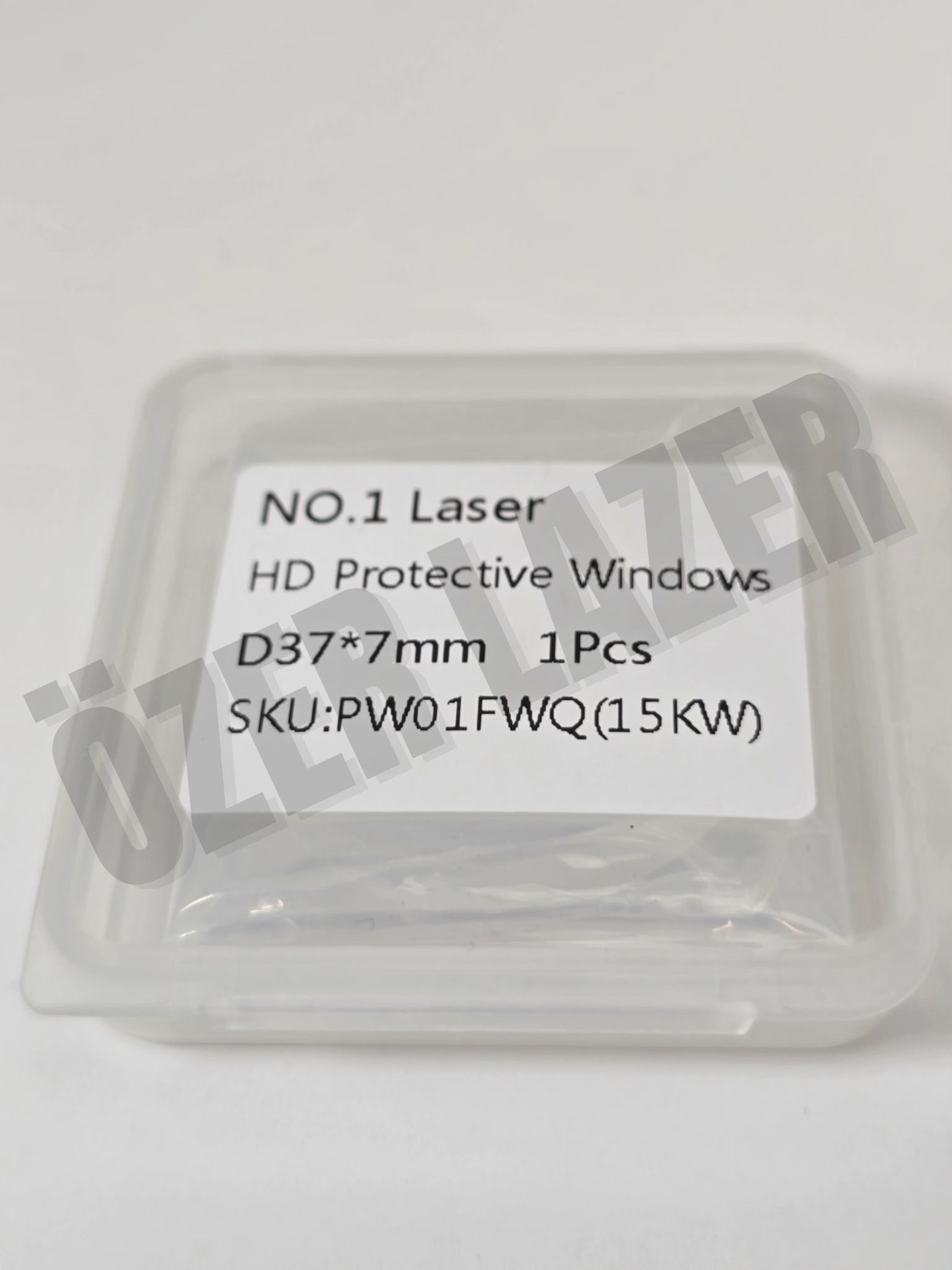 Lazer Alt Koruma Camı D37*7mm 15kw