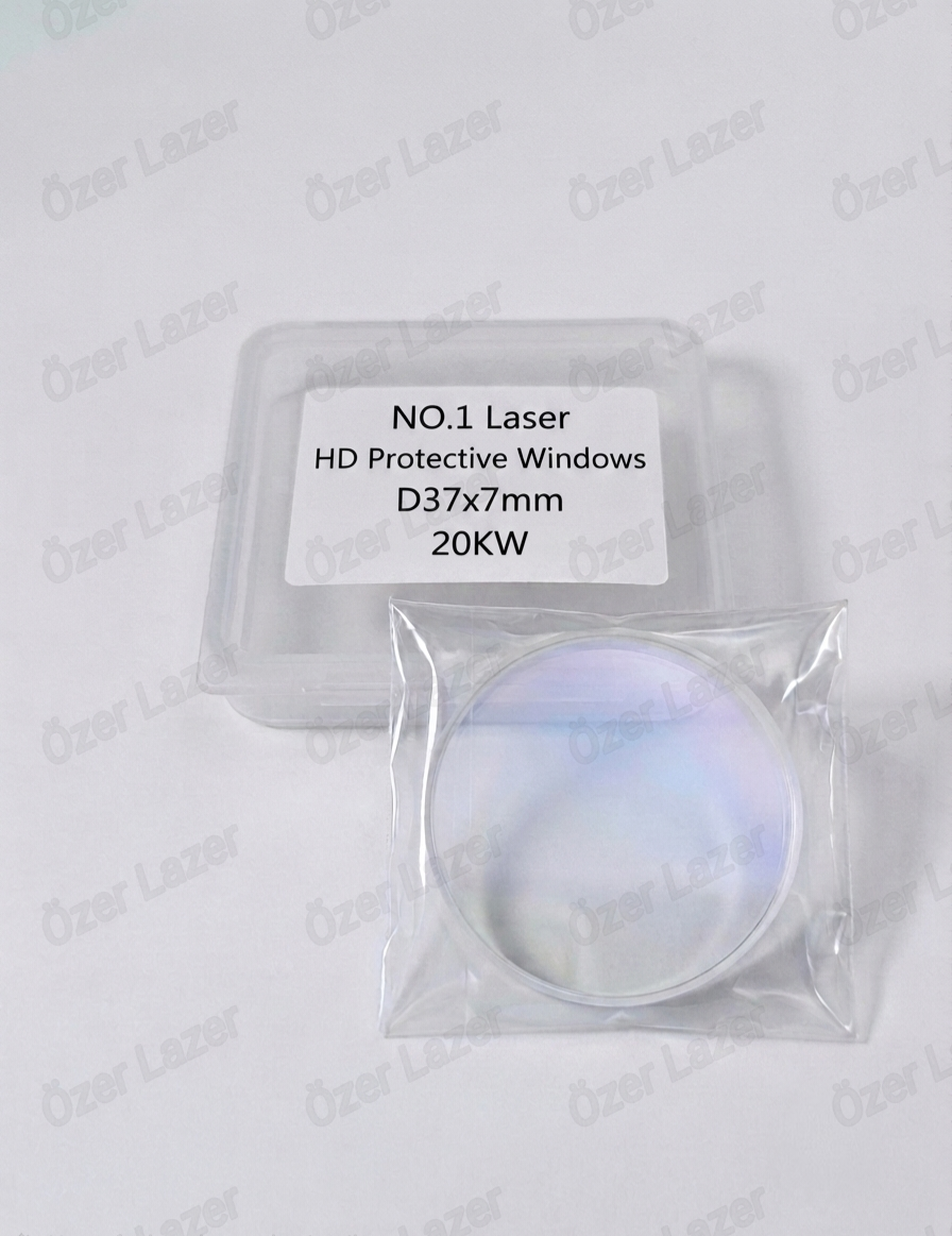 D37X7mm 20kw Lazer Alt Koruma Camı 