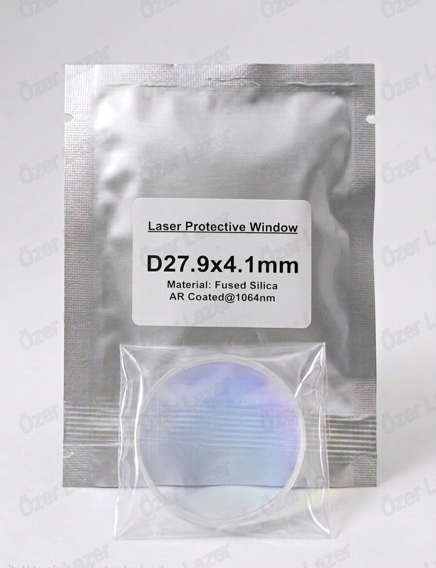 D27.9X4.1mm Lazer Alt Koruma Camı  