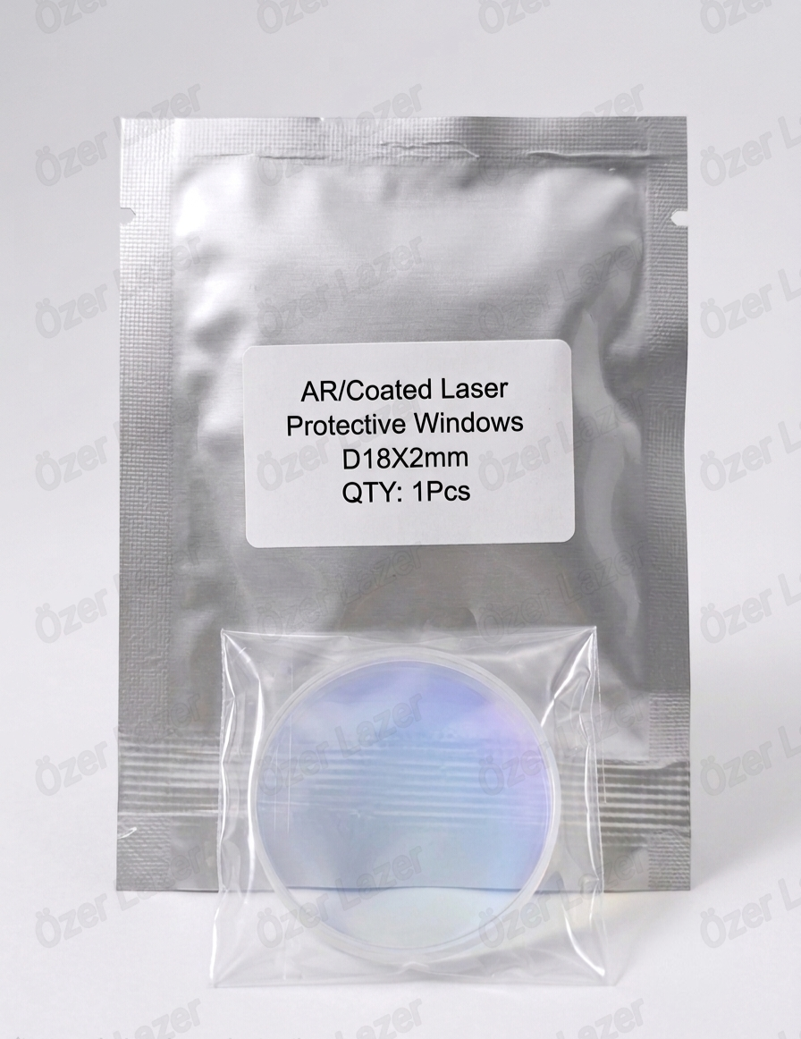 D18X2mm Lazer Kaynak Koruma Camı  